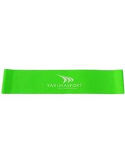 Pasipriešinimo guma Yakima Sport, 250cm, žalia цена и информация | Фитнес-резинки, гимнастические кольца | pigu.lt