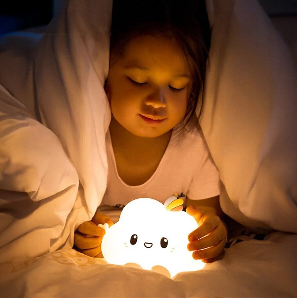 Vaikiškas stalinis šviestuvas Debesėlis kaina ir informacija | Vaikiški šviestuvai | pigu.lt