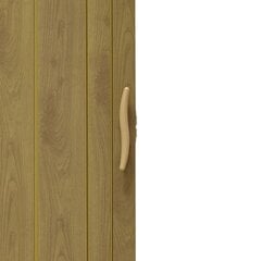 Sulankstomos durys - 001P Pale Oak Mat G , 80 cm kaina ir informacija | Vidaus durys | pigu.lt