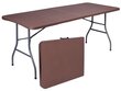 Stalas, rudas kaina ir informacija | Lauko stalai, staliukai | pigu.lt