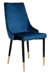 Kėdė Vermont Velvet, mėlyna kaina ir informacija | Biuro kėdės | pigu.lt