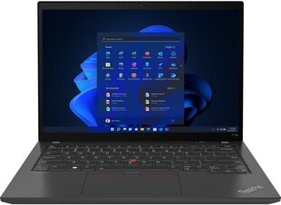 Lenovo ThinkPad P14s (Intel) Gen 3 14", Intel Core i7-1270P, 32GB, 1TB SSD, Win 11, Juodas цена и информация | Ноутбуки | pigu.lt