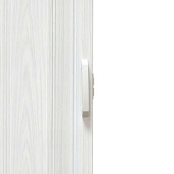 Sulankstomos durys 90 cm baltos kaina ir informacija | Vidaus durys | pigu.lt