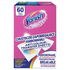 Vanish Color Protect cалфетки против пятен, 30 шт. цена и информация | Средства для стирки | pigu.lt