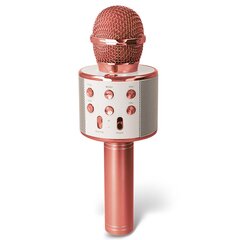 Forever Bluetooth microphone with speaker BMS-300 Lite rose gold цена и информация | Микрофоны | pigu.lt