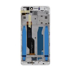 LCD Display + Touch Unit + Front Cover for Xiaomi Redmi Note 4 Global White цена и информация | Запчасти для телефонов и инструменты для их ремонта | pigu.lt