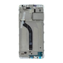 LCD Display + Touch Unit + Front Cover for Xiaomi Redmi 5 White цена и информация | Запчасти для телефонов и инструменты для их ремонта | pigu.lt