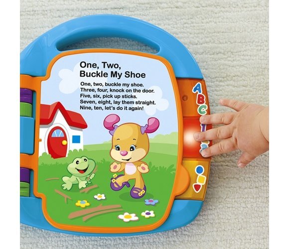 Muzikinė knygelė Fisher Price, DKK19, LT цена и информация | Žaislai kūdikiams | pigu.lt