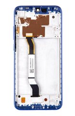 LCD Display + Touch Unit + Front Cover for Xiaomi Redmi Note 8T Blue цена и информация | Запчасти для телефонов и инструменты для их ремонта | pigu.lt