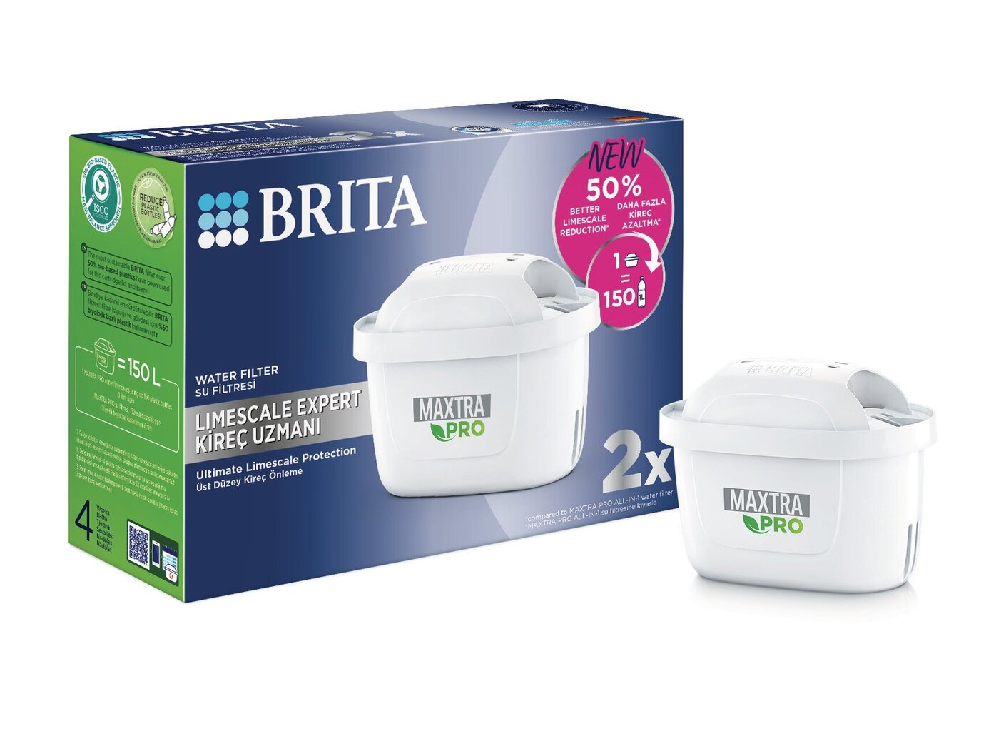 Brita MXpro Limescale Expert, 2 vnt. цена и информация | Vandens filtrai | pigu.lt