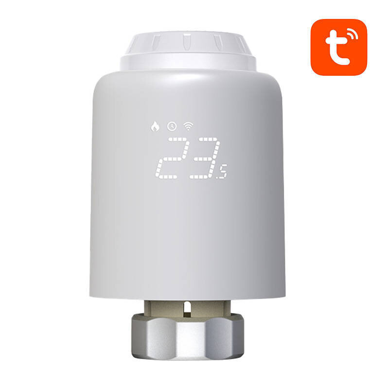 Išmanusis termostato radiatoriaus vožtuvas Tuya Avatto kaina ir informacija | Laikmačiai, termostatai | pigu.lt