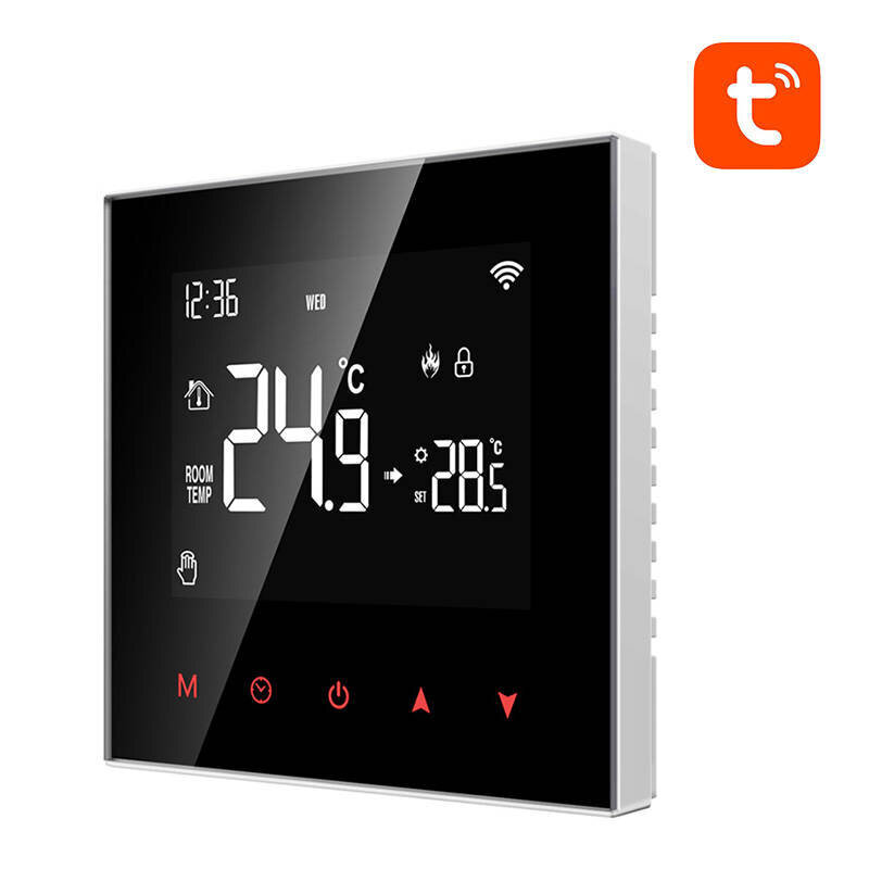 Išmanusis katilo šildymo termostatas Tuya Avatto kaina ir informacija | Laikmačiai, termostatai | pigu.lt