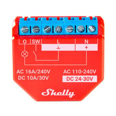 1 kanalas 16A su galios matavimu Shelly kaina ir informacija | Elektros jungikliai, rozetės | pigu.lt