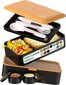 Pietų dėžutė su stalo įrankiais, 1,2 l kaina ir informacija | Maisto saugojimo  indai | pigu.lt