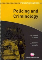 Policing and Criminology kaina ir informacija | Socialinių mokslų knygos | pigu.lt