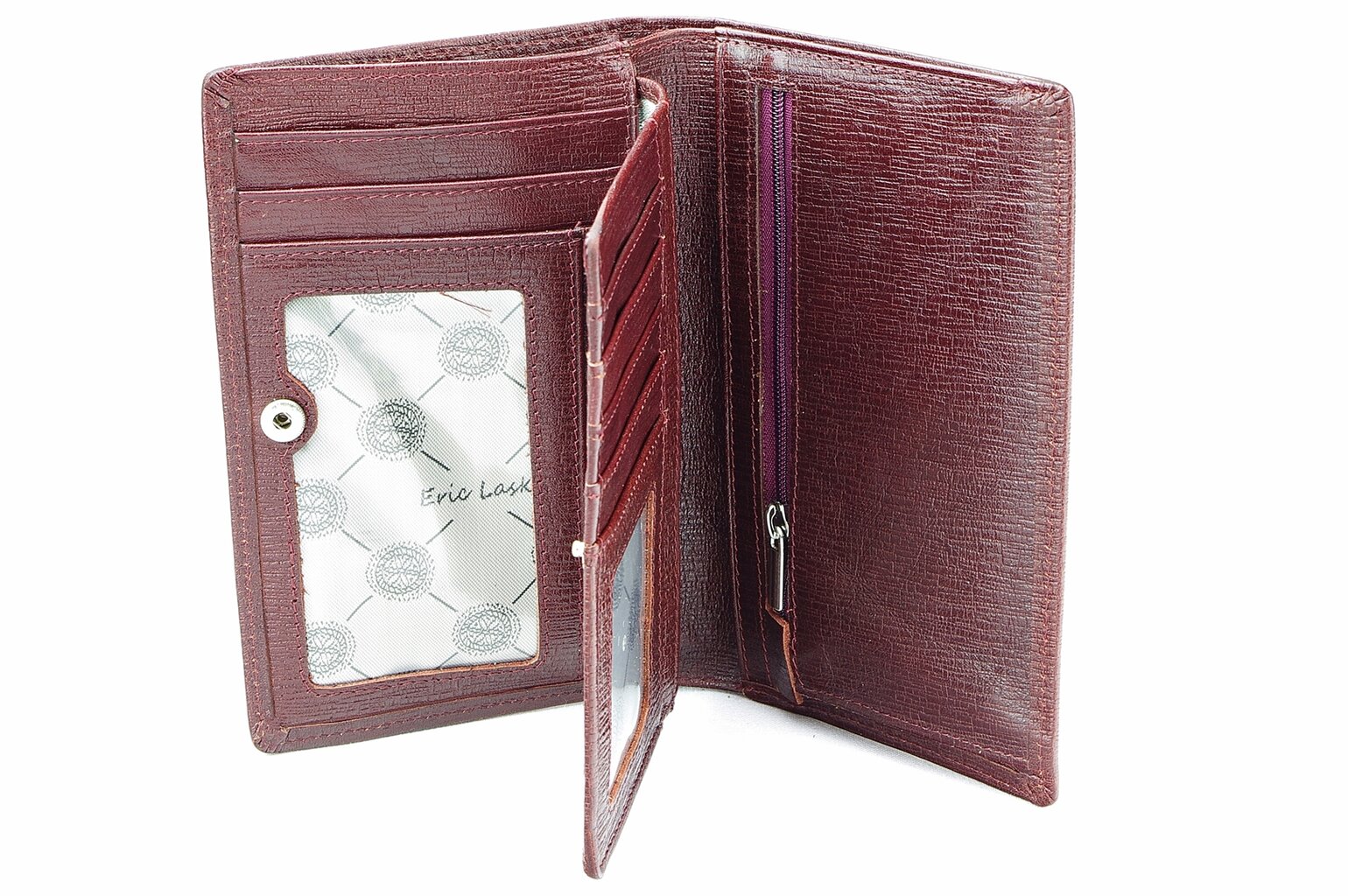 Vyriška piniginė pagaminta iš natūralios odos Ericas Lasko vEL11-3-2 kaina ir informacija | Vyriškos piniginės, kortelių dėklai | pigu.lt