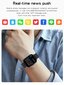 Livman Y13 Black kaina ir informacija | Išmanieji laikrodžiai (smartwatch) | pigu.lt