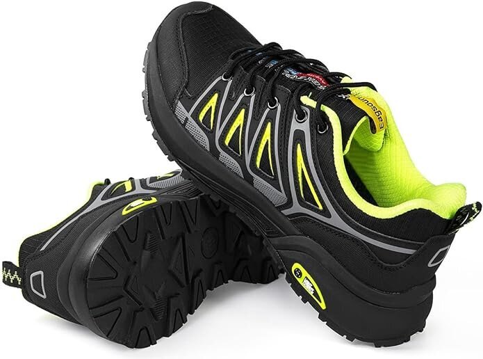 Bėgimo batai vyrams Eagsouni, juodi цена и информация | Vyriški batai | pigu.lt
