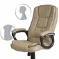 Biuro kedė, smėlio spalvos kaina ir informacija | Biuro kėdės | pigu.lt
