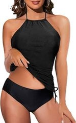 Mudymosi kostiumėlis moterims Rayson, juodas kaina ir informacija | Maudymosi kostiumėliai | pigu.lt