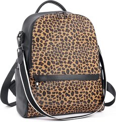 Рюкзак женский леопардовый цена и информация | Рюкзаки и сумки | pigu.lt