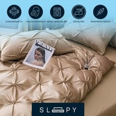 Комплект постельного белья Pierre Mond Sleepy 4 предмета коричневый цена и информация | Комплекты постельного белья | pigu.lt