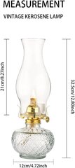 Керосиновая лампа Amanigo цена и информация | Подсвечники, свечи | pigu.lt