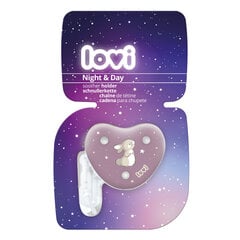 Держатель для сосок Lovi Night&Day 10/893, розовый цена и информация | Пустышки | pigu.lt