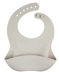 Коврик Canpol Babies из силикона с карманом 51/029 серый, 4м+ цена и информация | Слюнявчики | pigu.lt