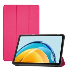 iLike Tri-Fold Eco-Odinis stovo dėklas Samsung Tab A7 Lite 8,7'' (2020) T200 / T225 Coral Pink kaina ir informacija | Planšečių, el. skaityklių dėklai | pigu.lt