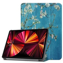 iLike Tri-Fold Тонкий Эко-кожанный Чехол Книжка Lenovo IdeaTab M10 10.1'' 3rd Gen TB328FU (2022) Sakura цена и информация | Чехлы для планшетов и электронных книг | pigu.lt