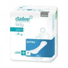 Urologiniai įdėklai Dailee Lady Premium Extra, 30 vnt. цена и информация | Подгузники, прокладки, одноразовые пеленки для взрослых | pigu.lt