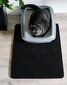 Kilimėlis katėms, 40x50 cm, juodas kaina ir informacija | Priežiūros priemonės gyvūnams | pigu.lt