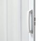 Sulankstomos durys baltos matinės 90 cm цена и информация | Vidaus durys | pigu.lt