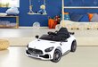 Vienvietis vaikiškas elektromobilis Mercedes AMG GTR, baltas kaina ir informacija | Elektromobiliai vaikams | pigu.lt