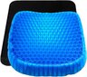 Gelinė sėdimoji pagalvė InnovaGoods Seter, juoda/mėlyna kaina ir informacija | Kiti priedai baldams | pigu.lt