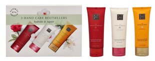 Kosmetikos rinkinys Rituals 3 Hand Care Bestsellers Hydrate & Repair moterims: rankų kremas, 70 ml x 3 kaina ir informacija | Kūno kremai, losjonai | pigu.lt