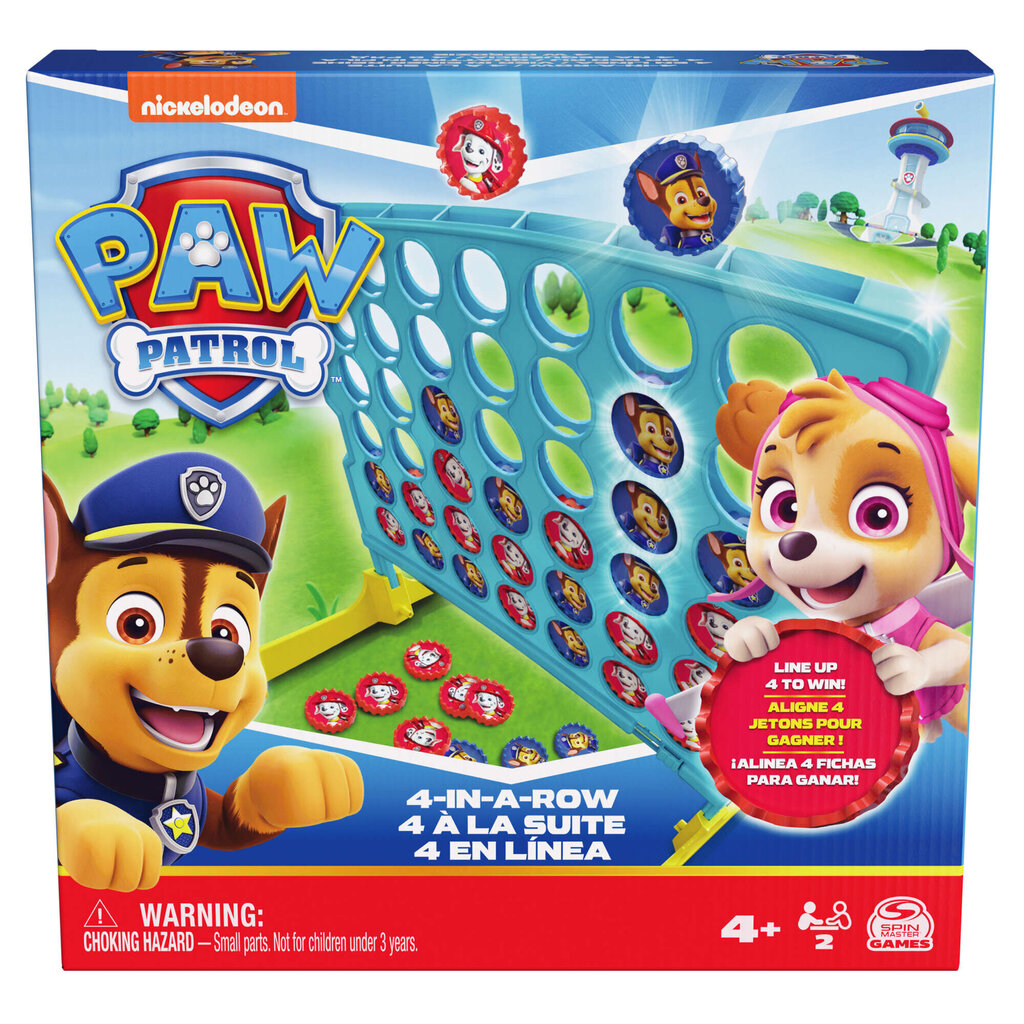 Stalo žaidimas Spin Master Paw Patrol 4 in a Row kaina ir informacija | Stalo žaidimai, galvosūkiai | pigu.lt