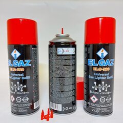 Dujų kasetės EL Gaz 220G.set kaina ir informacija | Turistinės viryklės, dujų balionai | pigu.lt