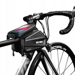 Neperšlampamas dviračių krepšys Wildman 151, juodas цена и информация | Другие аксессуары для велосипеда | pigu.lt