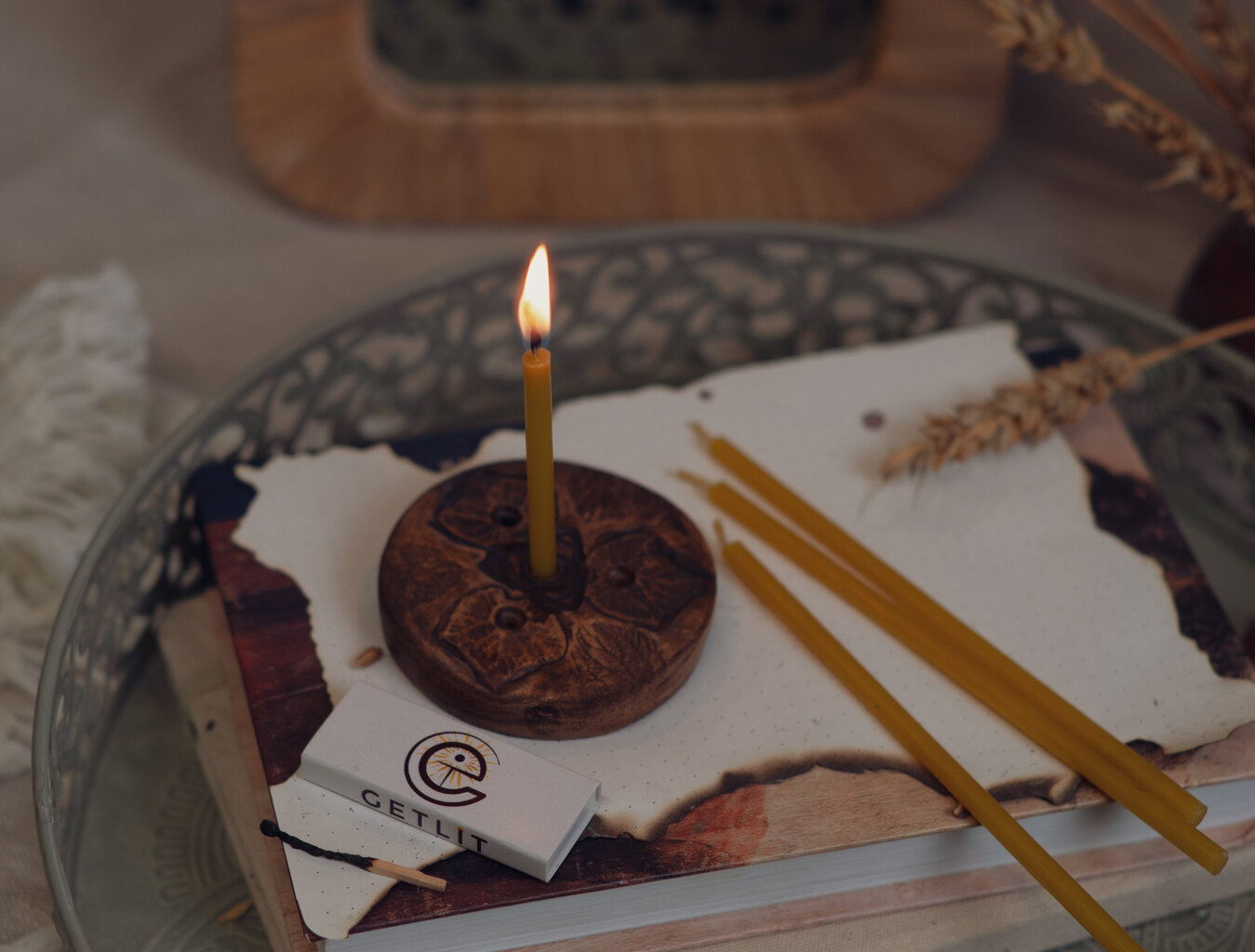 Get Lit žvakės, 15 vnt. цена и информация | Žvakės, Žvakidės | pigu.lt