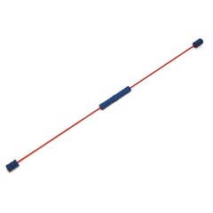 Вибрационная трость SISSEL® Sport Swing Plus, 115 см, красный.черный цена и информация | Обручи, гимнастические палки | pigu.lt