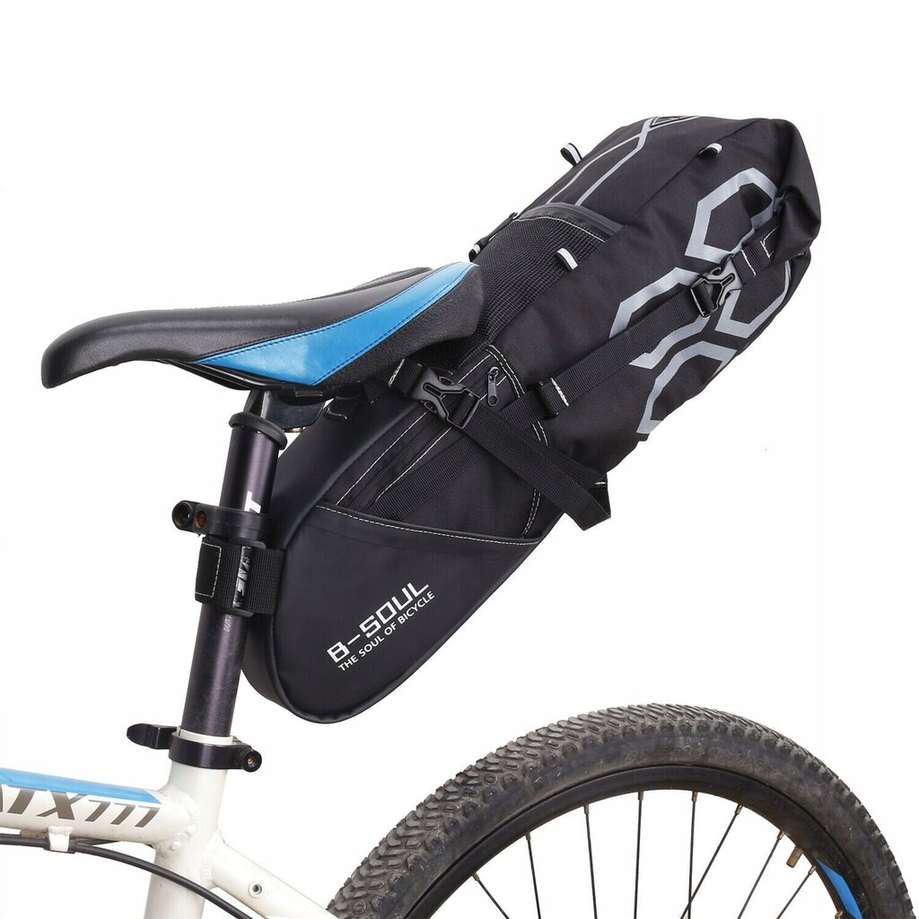 Dviračių krepšys B-Soul, juodas kaina ir informacija | Kiti dviračių priedai ir aksesuarai | pigu.lt