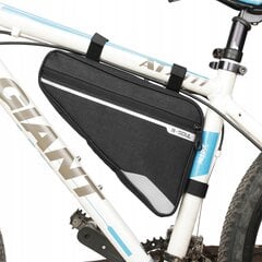 Dviračio krepšys po rėmu B-Soul 5, juodas kaina ir informacija | Kiti dviračių priedai ir aksesuarai | pigu.lt