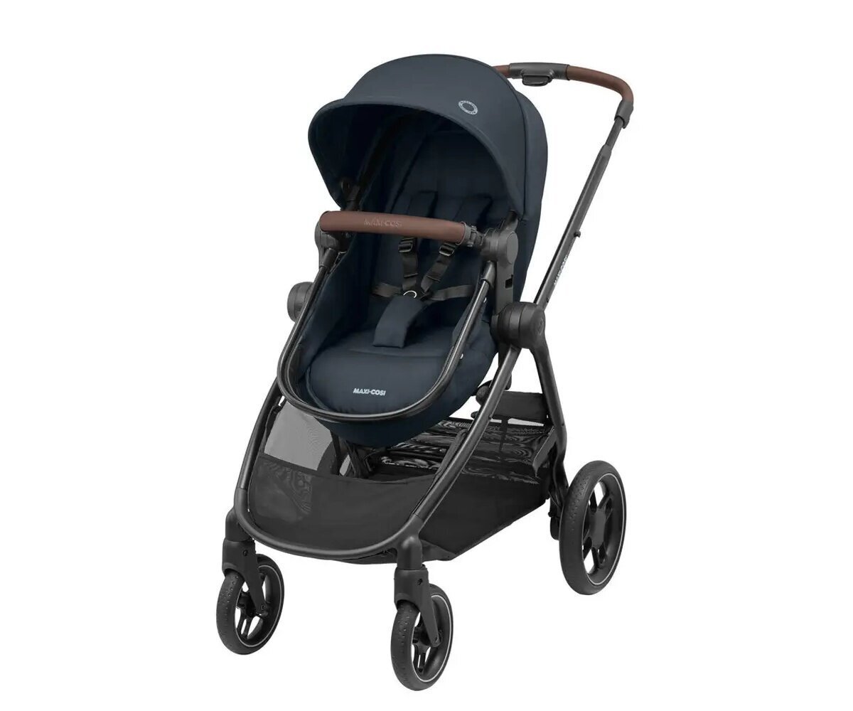 Maxi-Cosi universalus vežimėlis Zelia 3 Duo 3in1, Essential Black цена и информация | Vežimėliai | pigu.lt