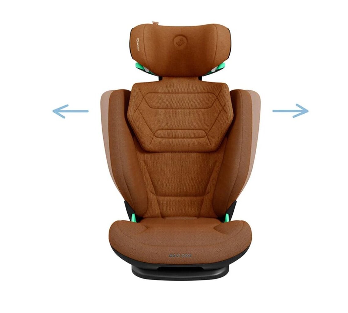 Maxi-Cosi automobilinė kėdutė RodiFix Pro2 I-size, 15-36 kg, Authentic Cognac kaina ir informacija | Autokėdutės | pigu.lt