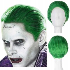Žalias perukas, Džokerio plaukai kaina ir informacija | Karnavaliniai kostiumai | pigu.lt