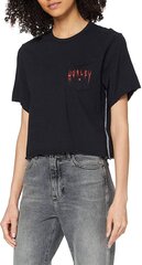 Marškinėliai moterims Hurley AR1088, juodi kaina ir informacija | Marškinėliai moterims | pigu.lt