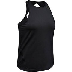 Marškinėliai moterims Under Armour 1332467, juodi цена и информация | Спортивная одежда для женщин | pigu.lt