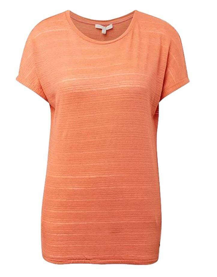 Marškinėliai moterims Tom Tailor 1010916 11650, oranžiniai kaina ir informacija | Marškinėliai moterims | pigu.lt